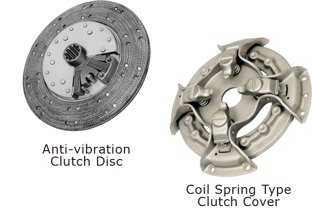 Anti-vibration Clutch Disc Coil Spring Type Clutch Cover