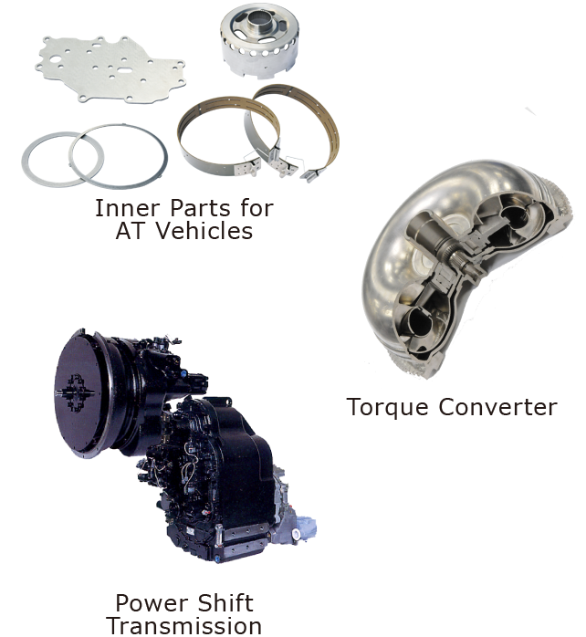 Inner Parts for AT Vehicles Torque Converter Power Shift Transmission