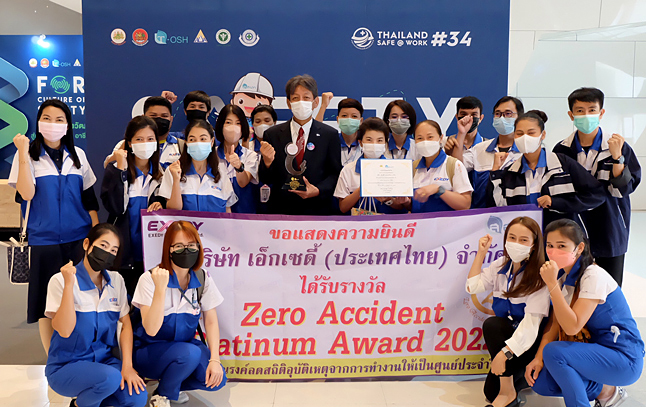 Zero Accident Platinum Award 2022